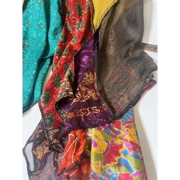 Colorful Patchwork Tunic Top - Picture 3 of 5